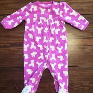 Baby Girl Fleece Sleeper